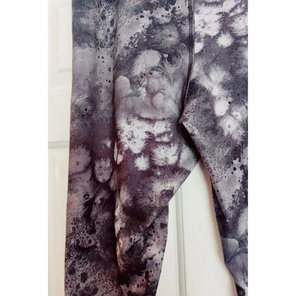 C9 By Champion Womens Black Tie Dye Leggings Size Large L Lrg Pull On Activewear - Picture 7 of 9
